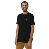 Tether Data Black Tri-Blend Tee