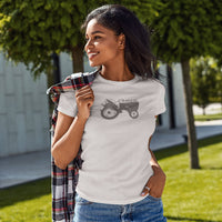 "Up and At 'Em" Unisex Tractor T-Shirt