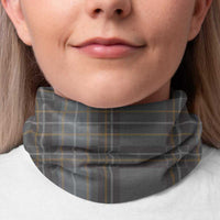 Grey Tartan Neck Gaiter