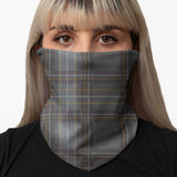 Grey Tartan Neck Gaiter