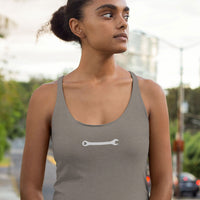 Women's Heart Mechanic Racerback Tank