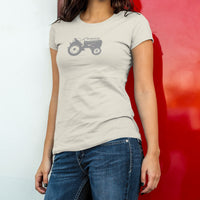 "Up and At 'Em" Ladies' Tractor Tee