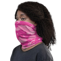 Pink Camo Neck Gaiter