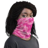 Pink Camo Neck Gaiter