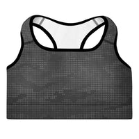 Padded Sports Bra - Dot-Camo