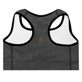 Padded Sports Bra - Dot-Camo