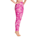 Yoga Leggings - Pink Camo