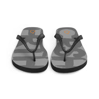 CRSHFRTH Grey Flip-Flops