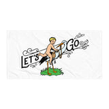 Let's Go Vintage Design Towel