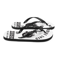 Zybe's Motorbike Shed Flip-Flops - sizzlets apparel