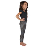 Kid's Leggings - Grey Tartan