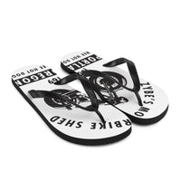 Zybe's Motorbike Shed Flip-Flops - sizzlets apparel