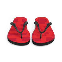 CRSHFRTH Red Flip-Flops - sizzlets apparel