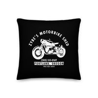 "Zybe's Motorbikes" Premium Throw Pillow