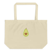 Avocado! Large Organic Tote Bag