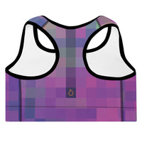 Padded Sports Bra - Mosaic