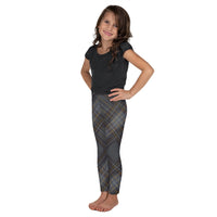 Kid's Leggings - Grey Tartan