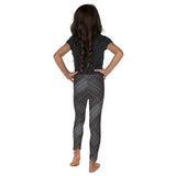 Kid's Leggings - Grey Tartan