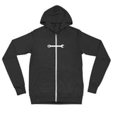 Heart Mechanic Lightweight Unisex Zip Hoodie