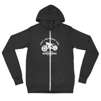 "Zybe's Motorbikes" Lightweight Unisex Zip Hoodie