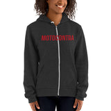Motocontra Zip Hoodie - sizzlets apparel