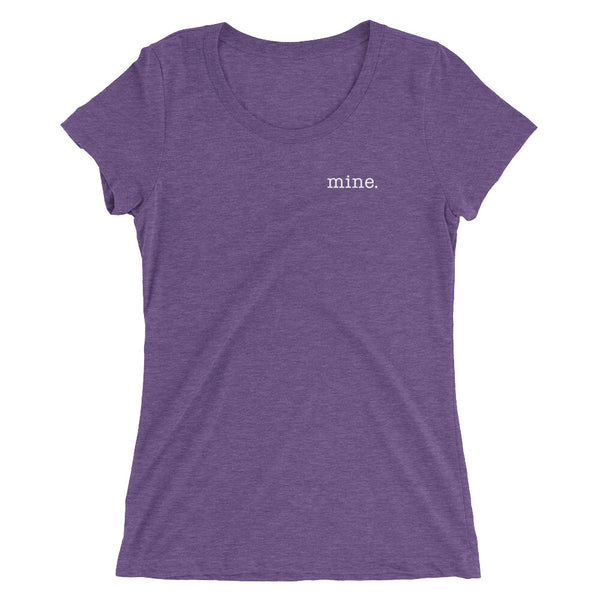 Ladies' MINE Tri-Blend T-shirt